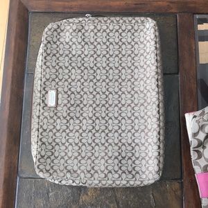 Used coach laptop case